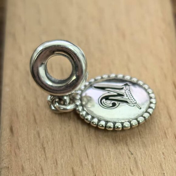 Pandora Milwaukee Brewers Baseball Charm Pendant, S925 Silver Bracelets - Picture 3 of 4